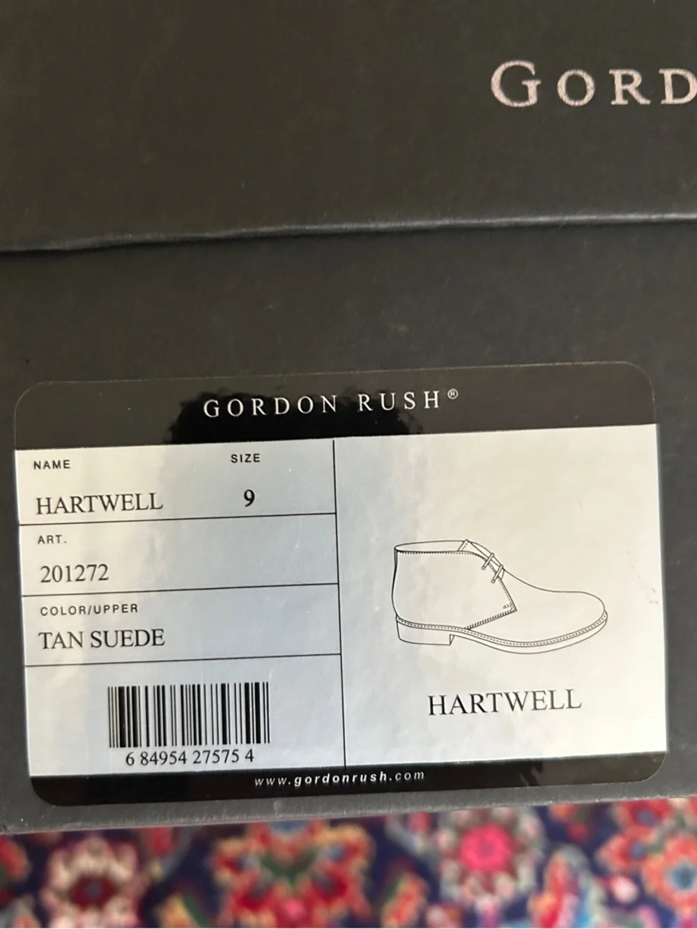 Gordon Rush Hartwell Chukka Boot